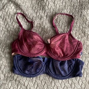 Set of 2 Body By Victoria Unlined Demi